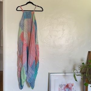 Anthropologie watercolor dress